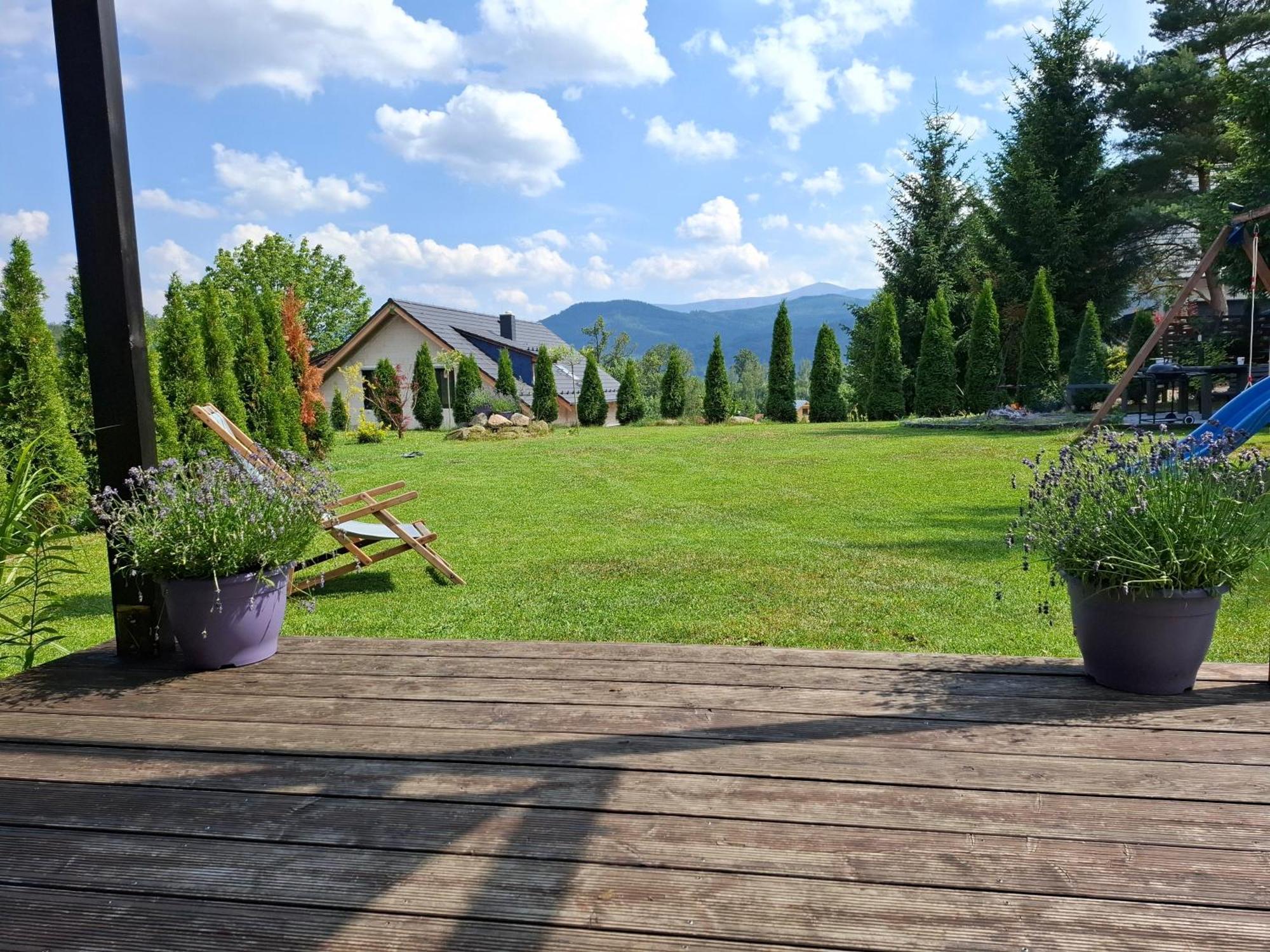 Dom Ukromki Z Kominkiem I Widokiem Na Sniezke Sosnówka Extérieur photo